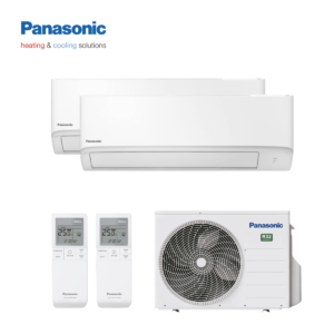 Panasonic duo-split airco CU-2Z35TBE wandunits 2x CS-MTZ16ZKE