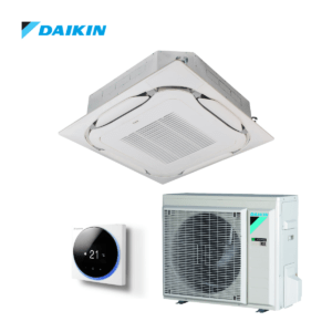 Daikin Roundflow cassette airco FCAG35B + RXM35A 3,5kW | standaardpaneel wit
