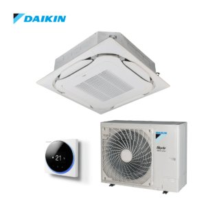 Daikin Roundflow cassette airco FCAHG140B + RZAG140NY 14,0kW | standaardpaneel wit