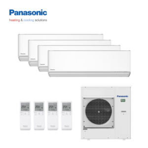 Panasonic multi-split airco CU-4Z68TBE wandunits Etherea 4x CS-Z20ZKEW