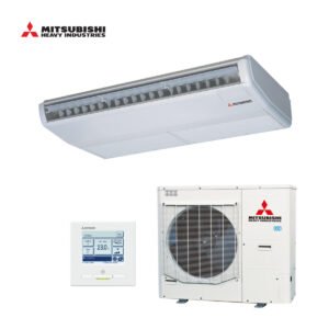 Mitsubishi plafond-onderbouw airco FDE125VH + FDC125VSA-W1 12,5kW