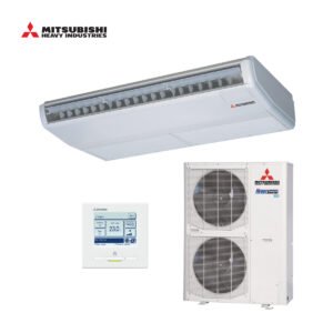 Mitsubishi Hyper Inverter plafond-onderbouw airco FDE125VH + FDC125VSX-W 12,5kW