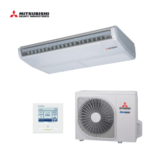 Mitsubishi plafond-onderbouw airco FDE40VH + SRC40ZSX-W 4,0kW