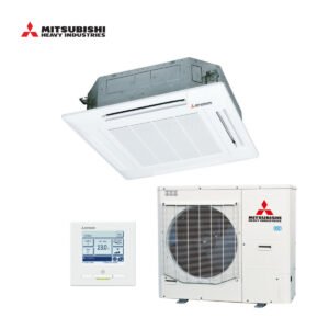 Mitsubishi cassette airco FDT140VH + FDC140VSA-W 14,0kW | groot model (90x90)