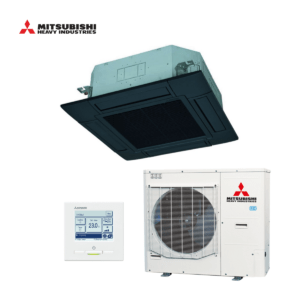 Mitsubishi cassette airco FDT100VH + FDC100VSA-W 10,0kW | groot model (90x90)