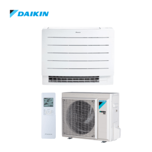 Daikin Perfera vloermodel FVXM-A binnenunit met RXM-R buitenunit.