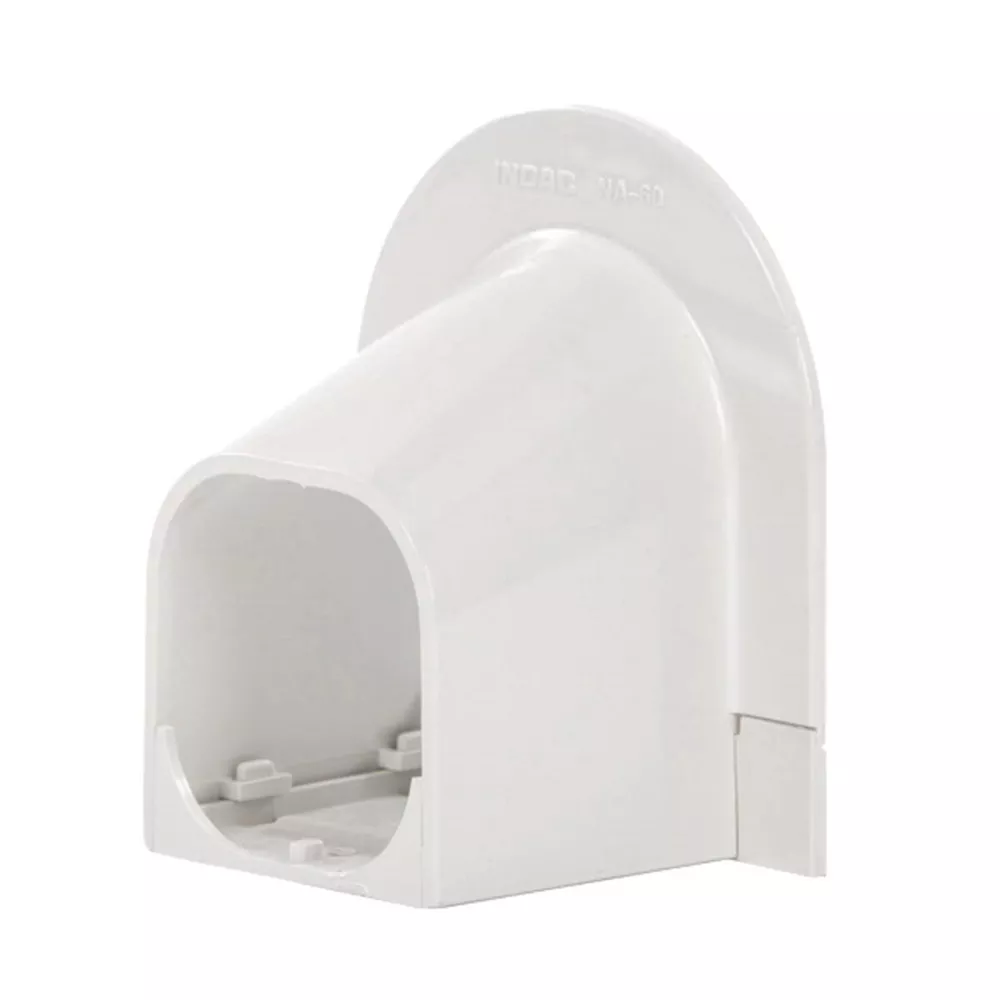 Inoac NA75-W plafondwand eindstuk (wit)