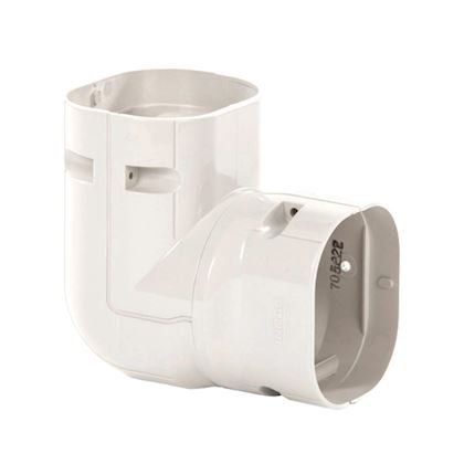 Inoac NCX100-W verstelbare bocht hor./vert. (Wit)
