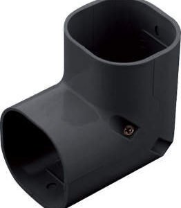 Inaba Denko SC-100-K lange stijgende bocht 90° - Zwart