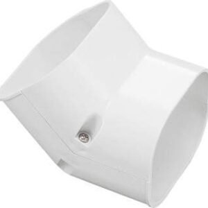 Inaba Denko SCF-100-W stijgende bocht 45° - Wit