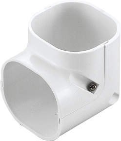 Inaba Denko SCM-77-W korte stijgende bocht 90° - Wit