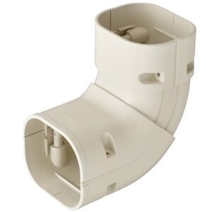 Inaba Denko SCS-100-I verstelbare stijgende bocht 45-90° - Ivoor