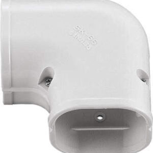 Inaba Denko SK-140-W lange platte bocht 90° - Wit