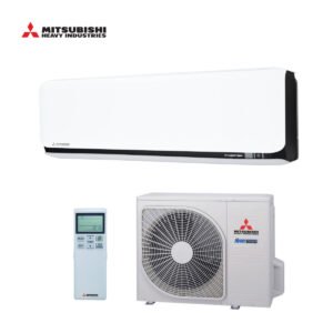 Mitsubishi wandmodel airco SRK50ZSX-WFB + SRC50ZSX-W 5,0kW zwart-wit