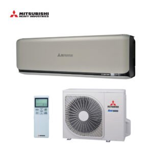 Mitsubishi wandmodel airco SRK25ZSX-WT + SRC25ZSX-W 2,5kW titanium