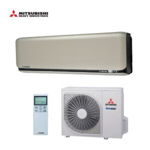 Mitsubishi wandmodel airco SRK25ZSX-WFT + SRC25ZSX-W 2,5kW titanium