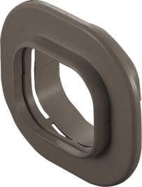 Inaba Denko SWC-77-B plafond/wand rozet - Bruin