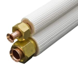 Flare leidingset 3/8''-5/8'' dubbel geïsoleerd - 3/5/10/15m